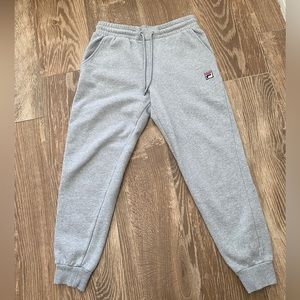 Gray Fila Jogger Sweatpants Size Small